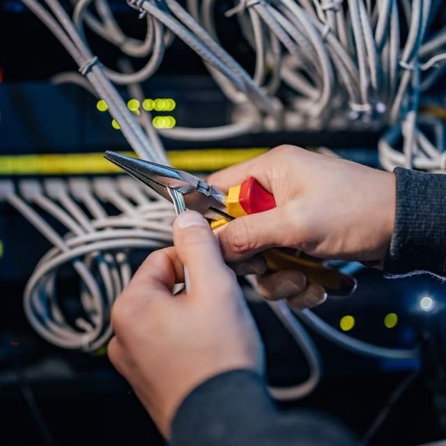 Data cabling by AFRA Electrician