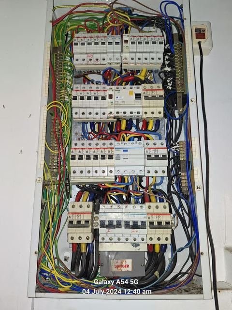 Full board rewire by AFRA Electrician